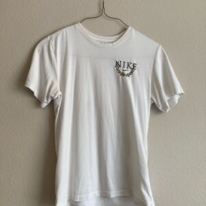 Nike Dri-FIT Engineered for Victory Basketball Short Sleeve S, White CV1039-100